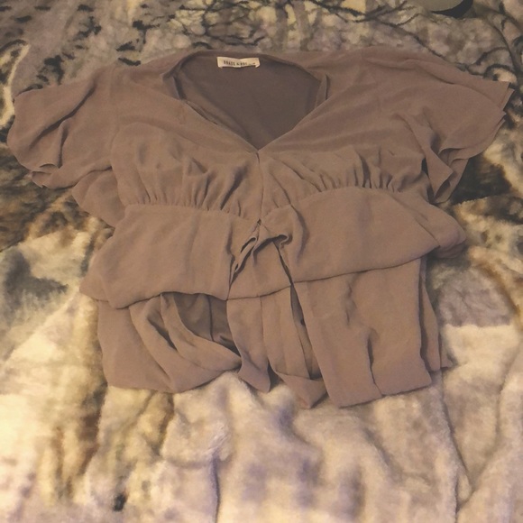 Brass & Roe By cts NWOT dress/formal light grey outing cover up - Picture 1 of 2